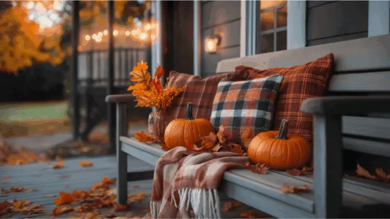 Cozy Fall Porch