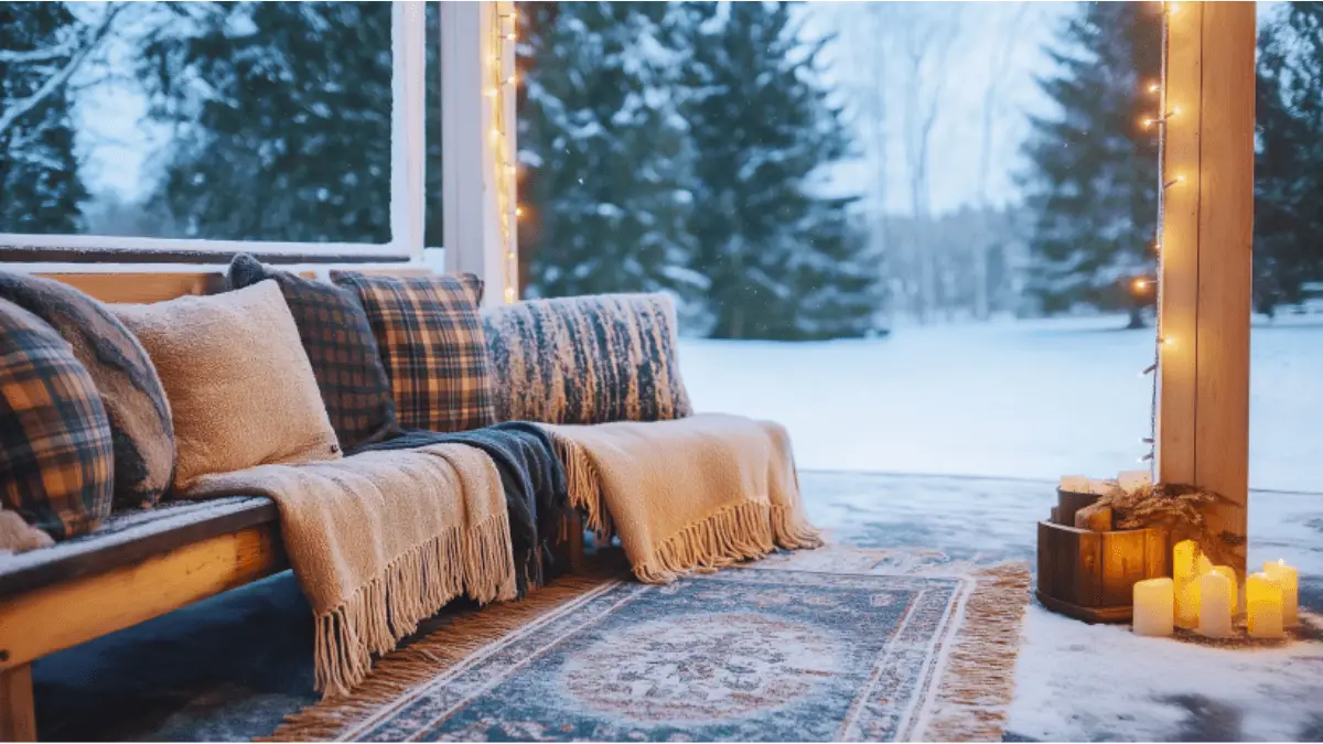 Winter Porch Decor