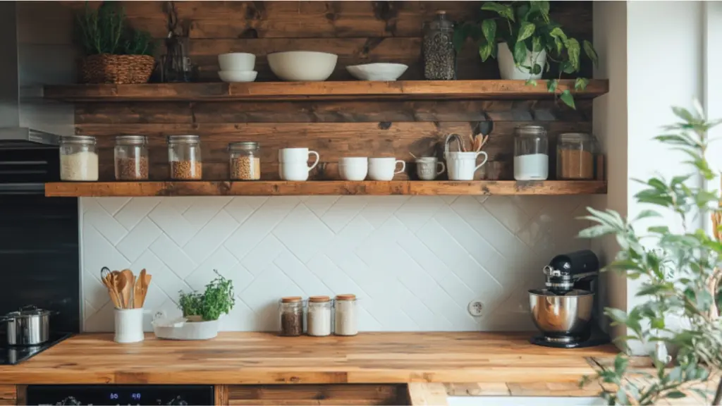 Clever Rustic Modern Kitchen Designs That Work With Weird Angles