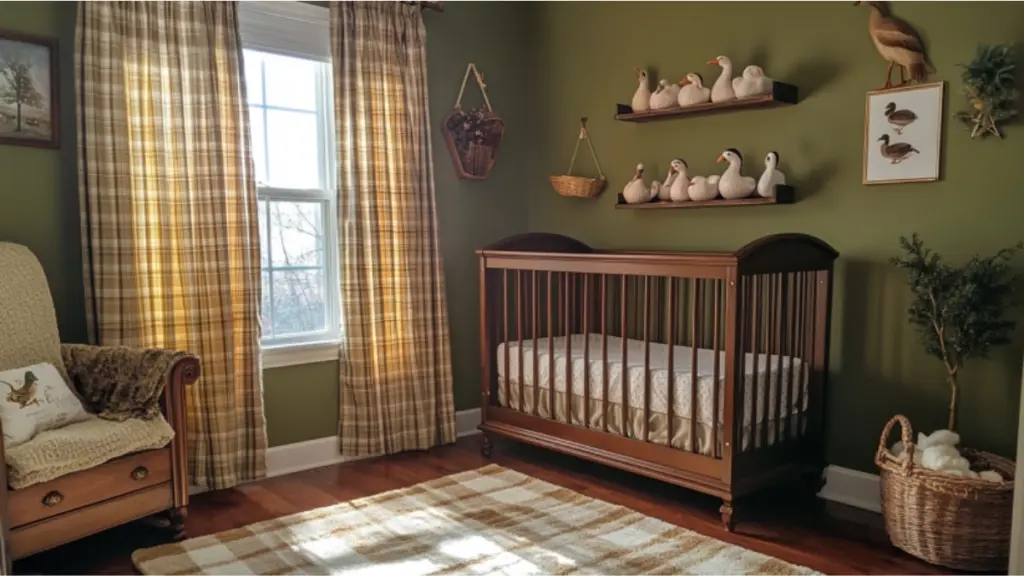 Hunting-Inspired Vintage Duck Nursery Ideas for a Charming Rustic Look