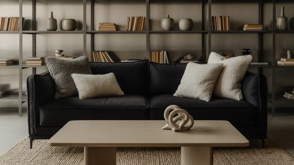 Minimalist Black Living Room Ideas for Apartments: Sleek and Chic Designs That Maximize Style 3 Minimalist Black Living Room Ideas for Apartments: Sleek and Chic Designs That Maximize Style