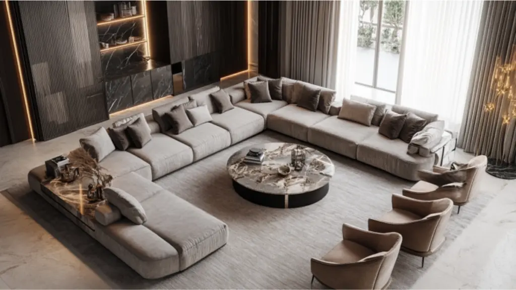 Big Living Room Inspiration: Transform Spacious Interiors into Luxurious, Comfortable Havens