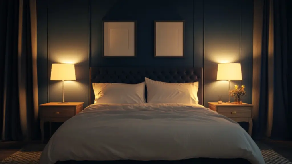 Elegant Navy Blue and Cream Bedroom Inspiration for a Timeless Look