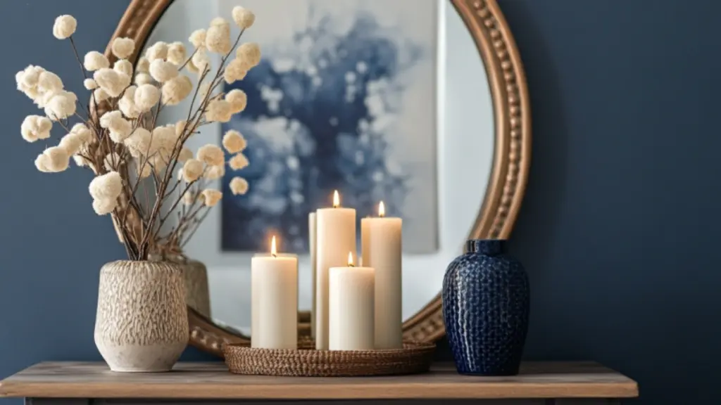 Elegant Navy Blue and Cream Bedroom Inspiration for a Timeless Look