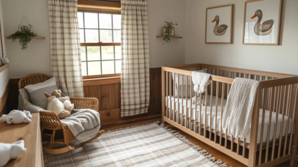 Hunting-Inspired Vintage Duck Nursery Ideas for a Charming Rustic Look