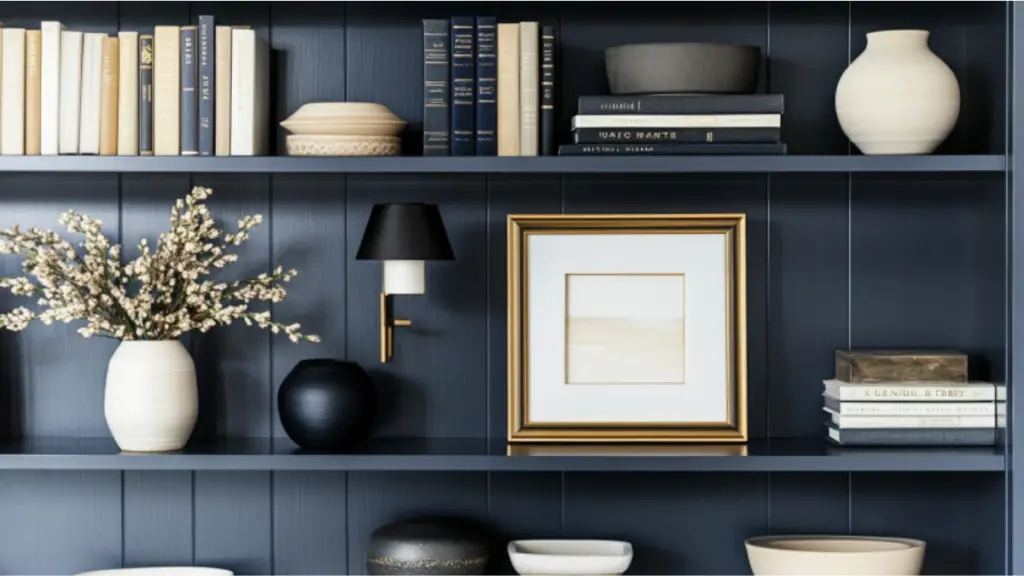 Elegant Navy Blue and Cream Bedroom Inspiration for a Timeless Look