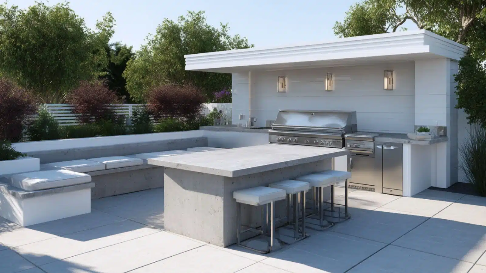 Minimalist Outdoor Kitchen Ideas for a Clean and Sophisticated Aesthetic