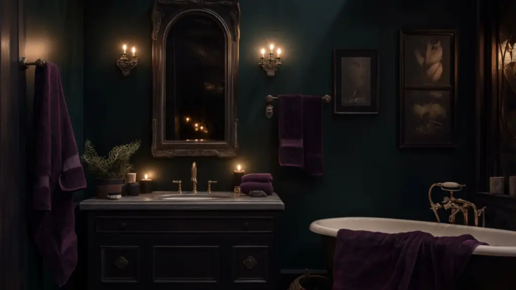 Enchanting Dark Maximalist Whimsigoth Bathroom Styling Tips for Bold Home Decor