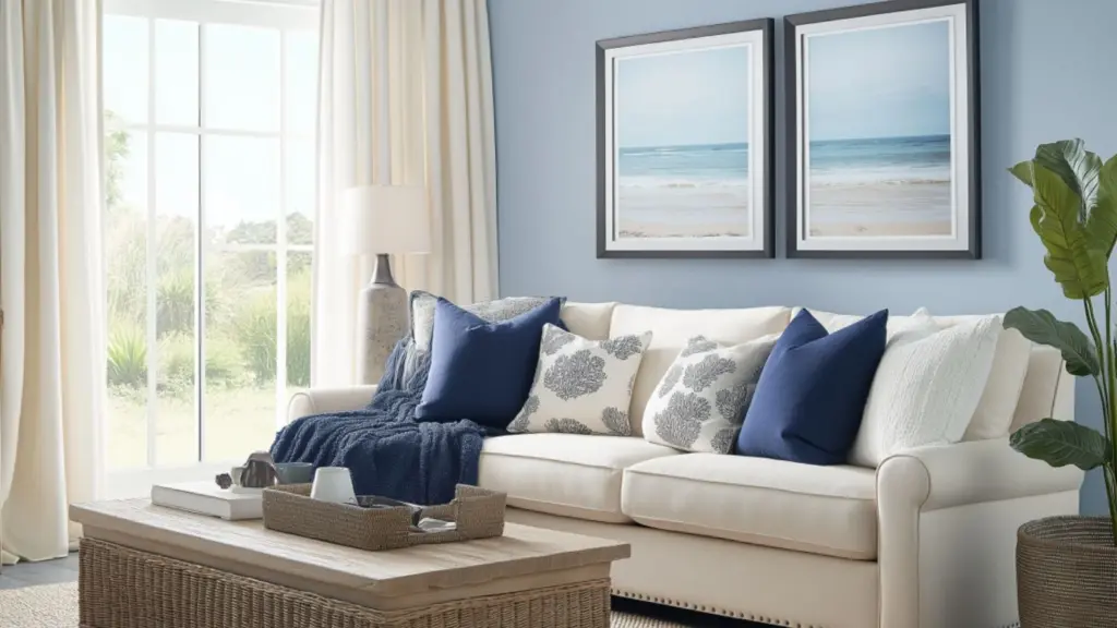 Bring Nature Indoors with Coastal Chic Living Room Decor: Create a Serene, Stylish Space