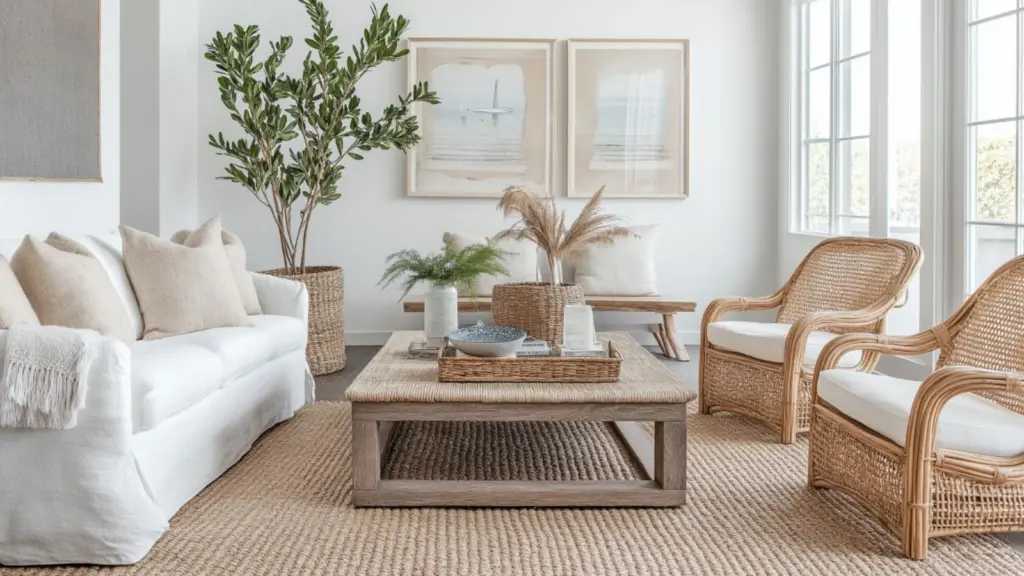 Bring Nature Indoors with Coastal Chic Living Room Decor: Create a Serene, Stylish Space