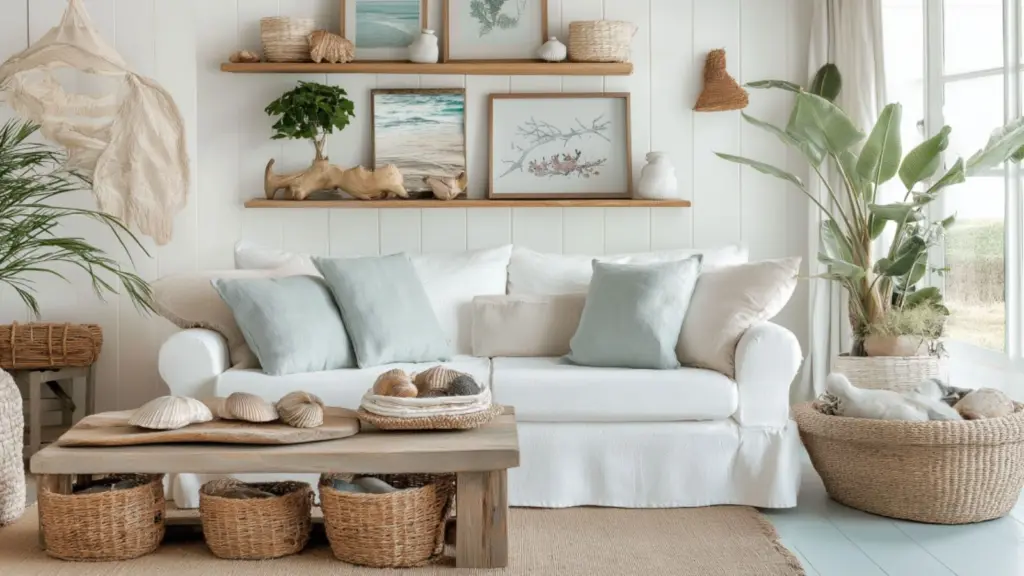 Bring Nature Indoors with Coastal Chic Living Room Decor: Create a Serene, Stylish Space