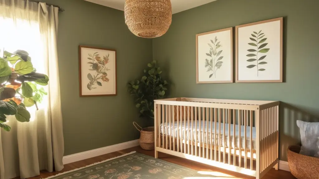 Green Nursery Ideas for Baby Boys Inspired by Nature’s Calm and Charm