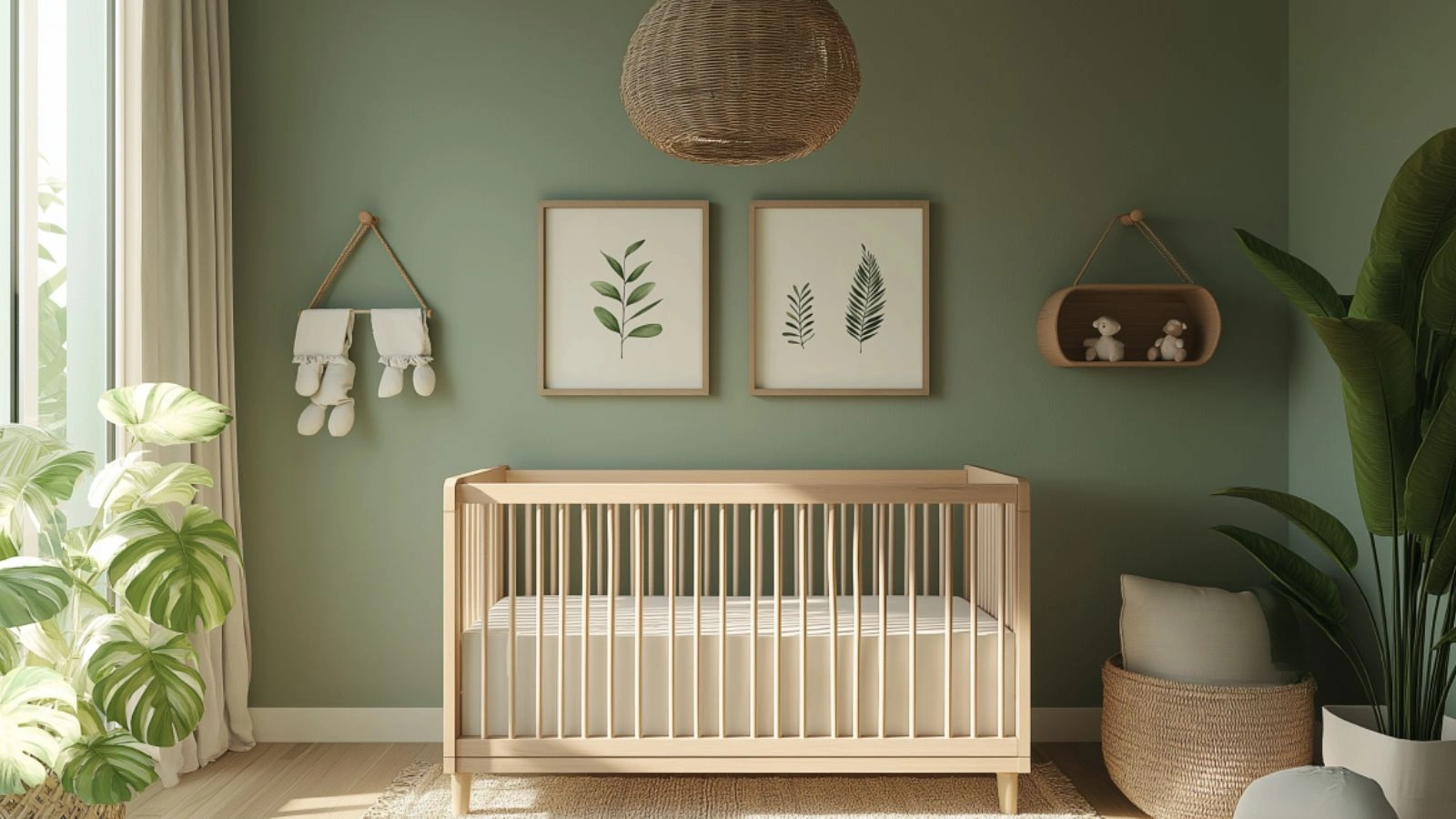 Green Nursery Ideas for Baby Boys Inspired by Nature’s Calm and Charm