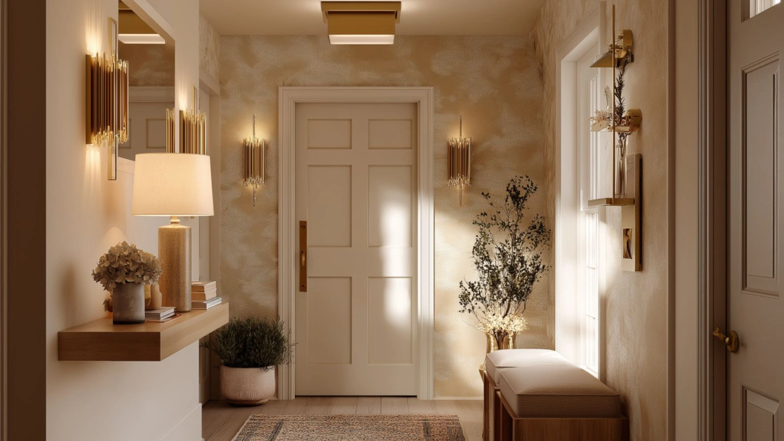 Cozy Narrow Entryway Ideas with Smart Storage Solutions for Small Spaces