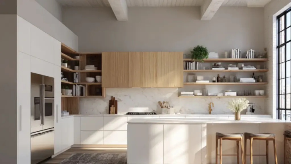 Contemporary Handleless Modern Kitchen Cabinets Ideas for a Sleek, Sophisticated Look