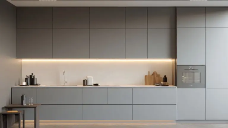 Contemporary Handleless Modern Kitchen Cabinets Ideas for a Sleek, Sophisticated Look