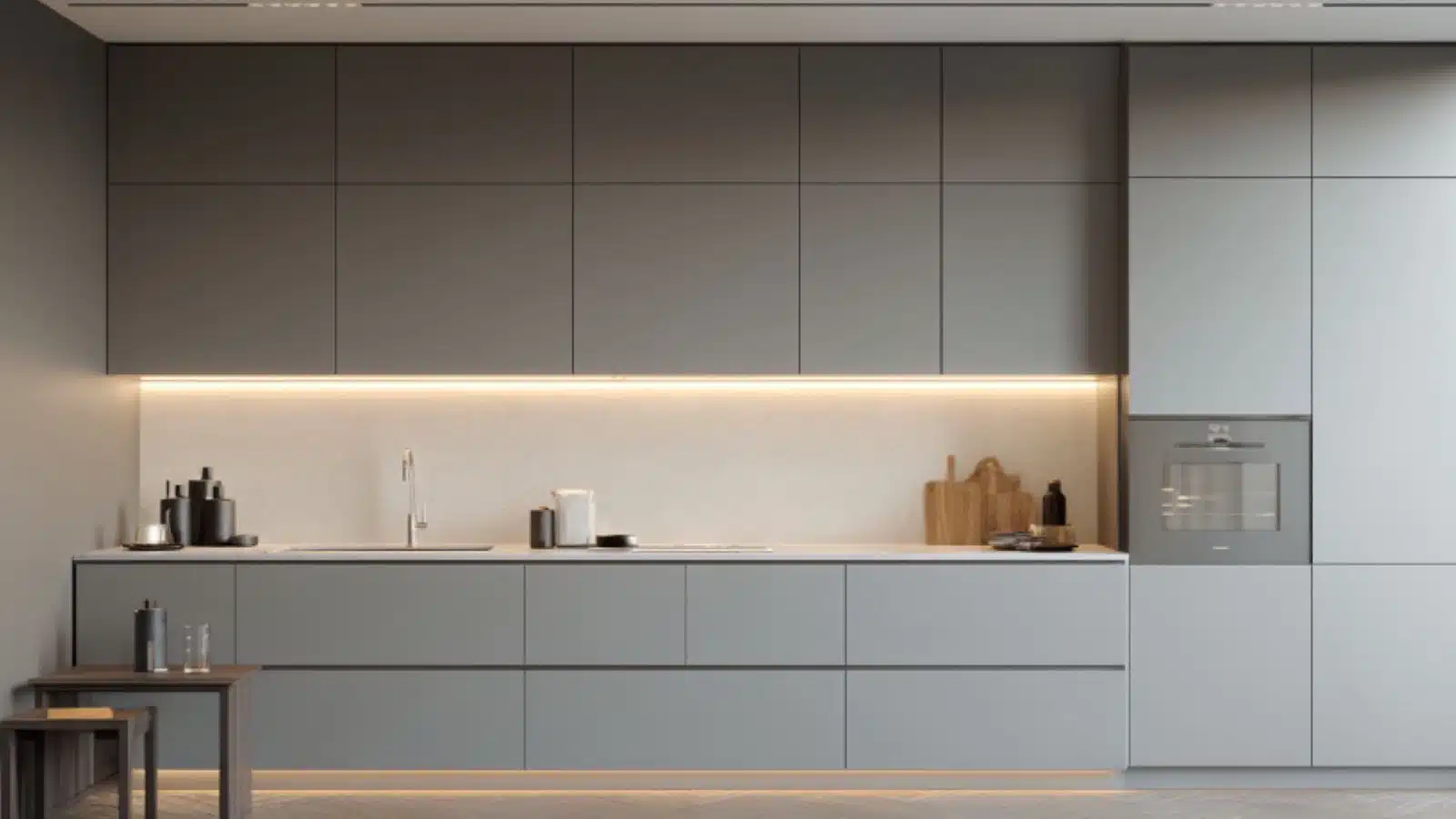 Contemporary Handleless Modern Kitchen Cabinets Ideas for a Sleek, Sophisticated Look