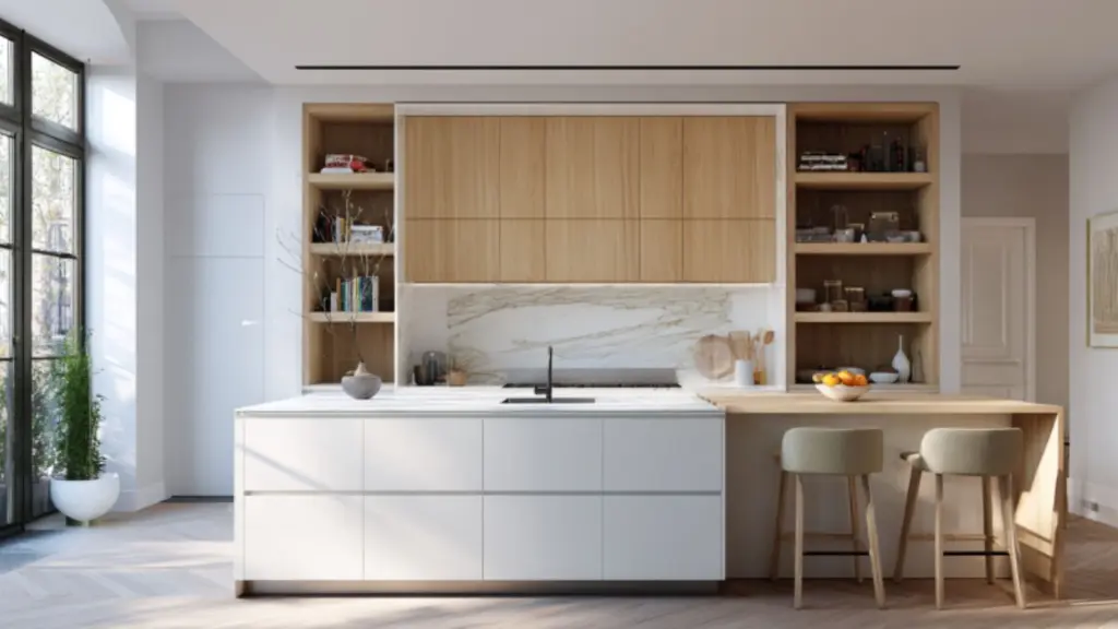 Contemporary Handleless Modern Kitchen Cabinets Ideas for a Sleek, Sophisticated Look