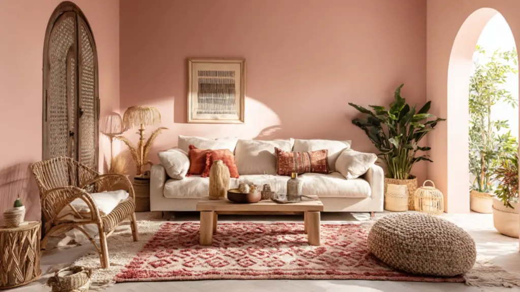Girly Living Room Ideas for Feminine Boho Style