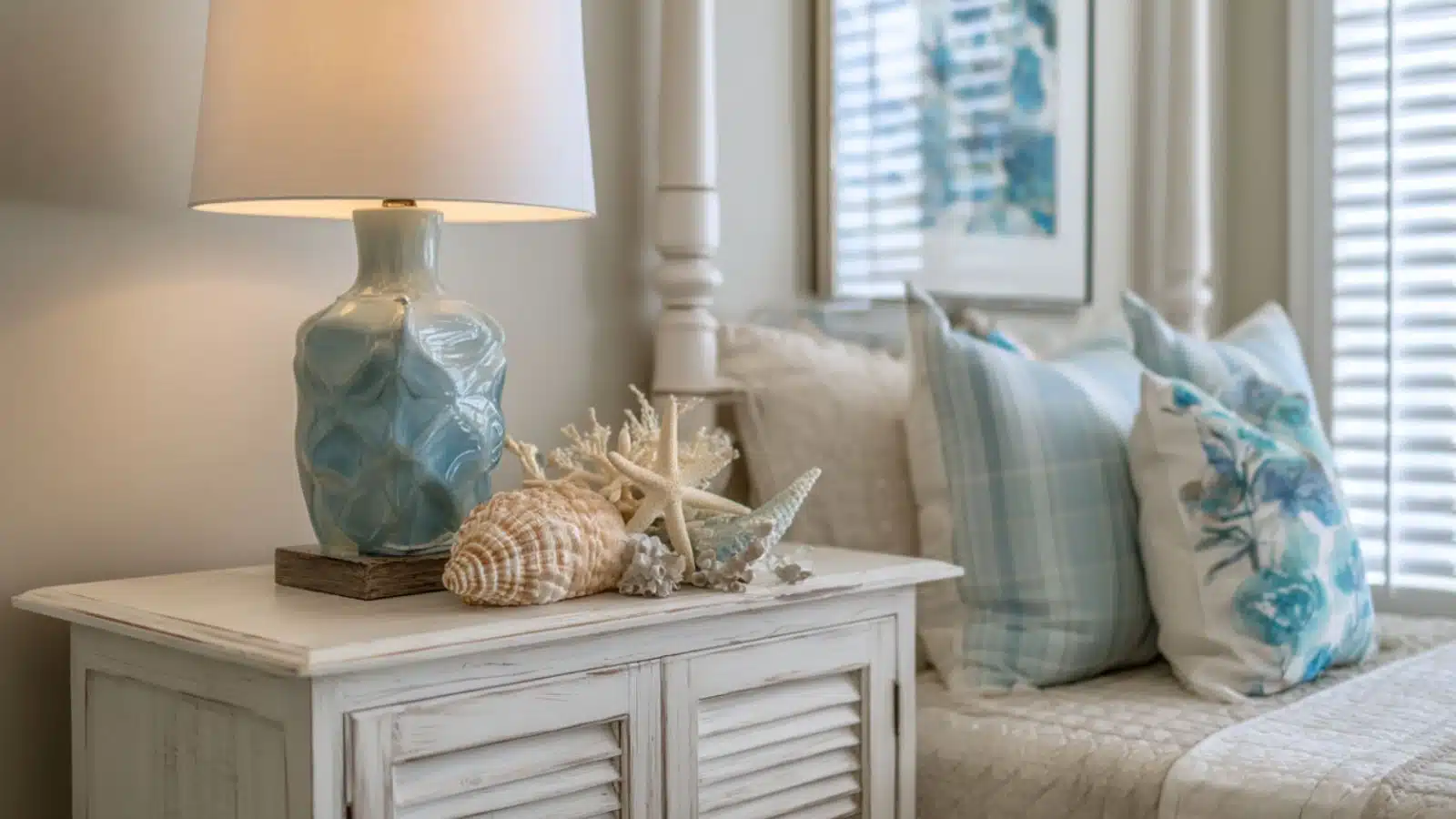 Smart Storage Solutions for Your Coastal Bedroom Idea