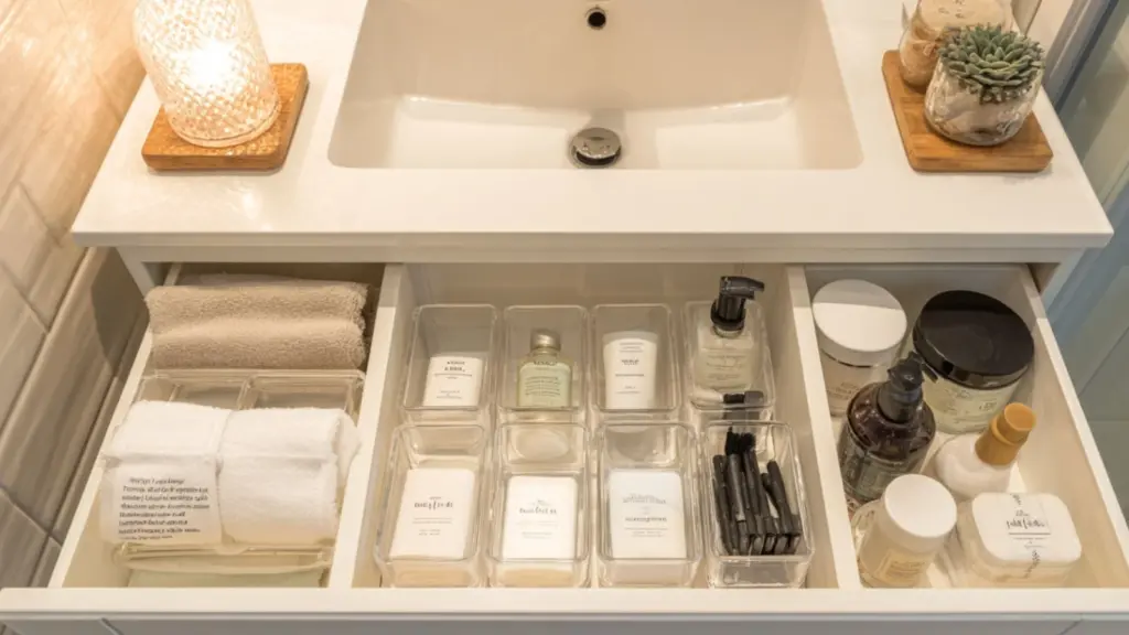 Clever Small Bathroom Organization Ideas for Maximum Storage and Style