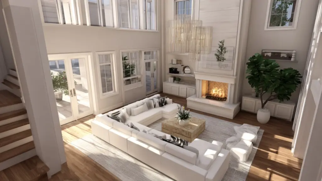Large Living Room Bloxburg Inspiration for Grand Spaces with Elegant Decor Ideas