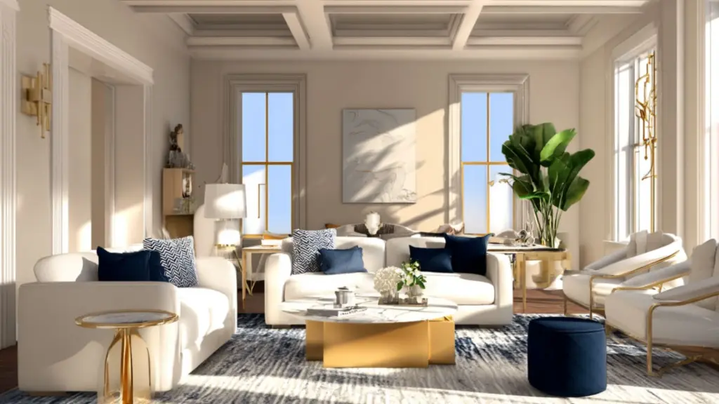 Large Living Room Bloxburg Inspiration for Grand Spaces with Elegant Decor Ideas