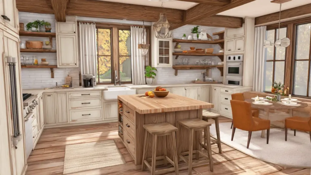 Rustic Kitchen Ideas Bloxburg for Warm Interiors and Cozy Home Design