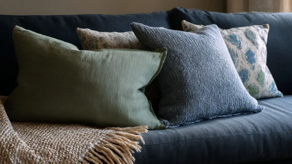 Navy and Sage Blue and Green Living Room Combinations for a Stylish and Serene Space