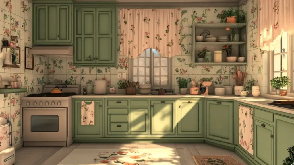 Cottagecore Kitchen Bloxburg Ideas to Create Cozy, Rustic Virtual Vibes