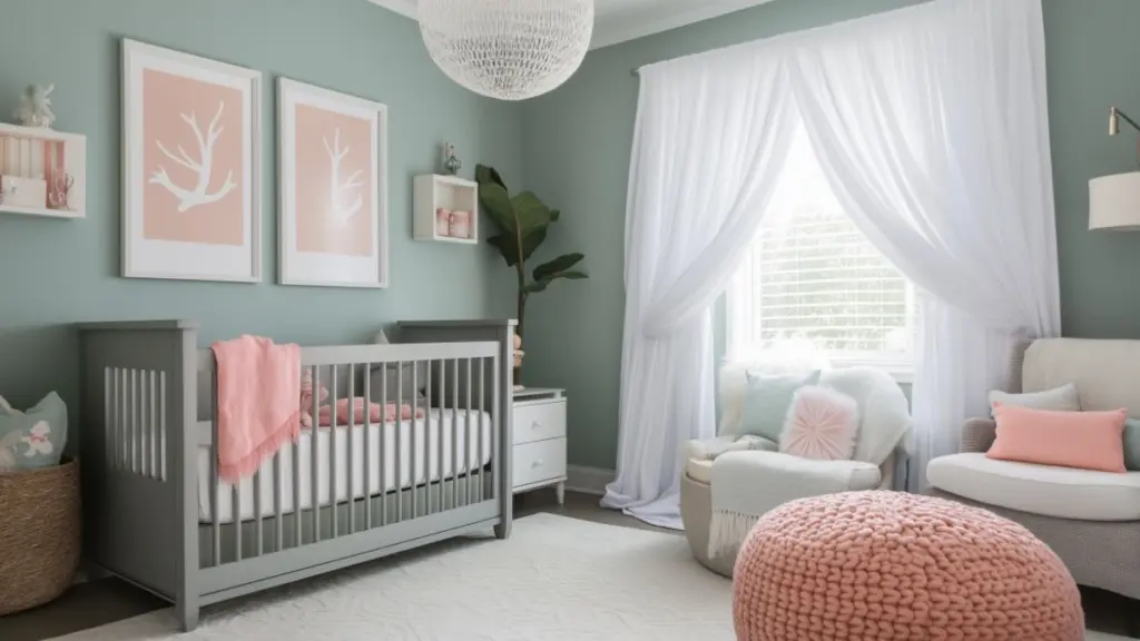 DIY Coastal Nursery Decor with Driftwood & Nautical Accents